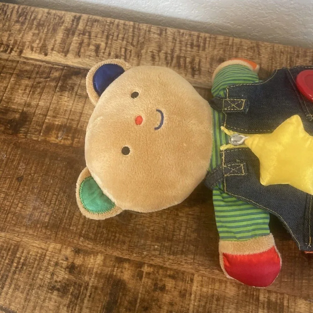 Melissa & Doug K's Kids Teddy Wear Plush Bear Educational Toddler Toy Learn To